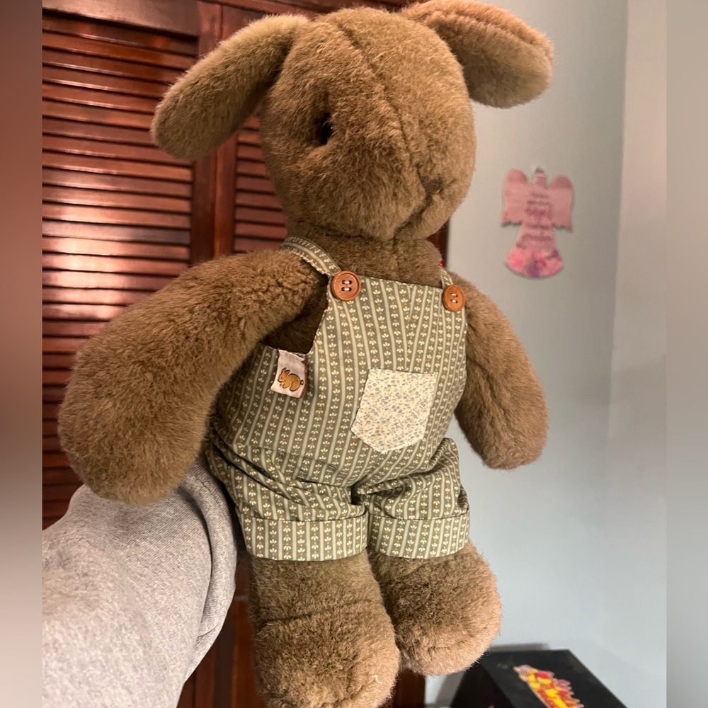 Vintage Bunny Tail By Gund Plush